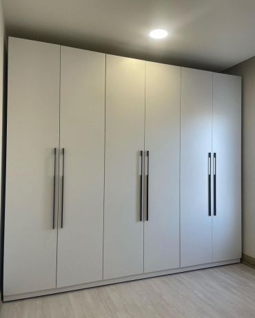 Распашной шкаф Aiba Mebel Nova 300, 300x250х57 см, белый