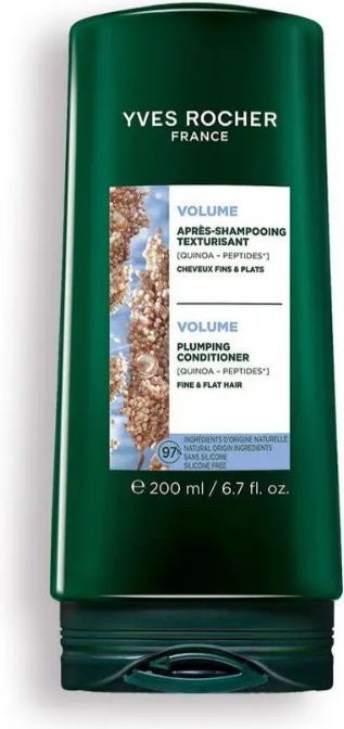 YVES ROCHER Кондиционер ОБЪЕМ с Пептидами Киноа - Для тонких и лишенных объема волос кондиционер 200 мл