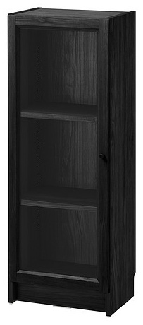 Стеллаж напольный IKEA BILLY / OXBERG, 40x30x106 см, черный