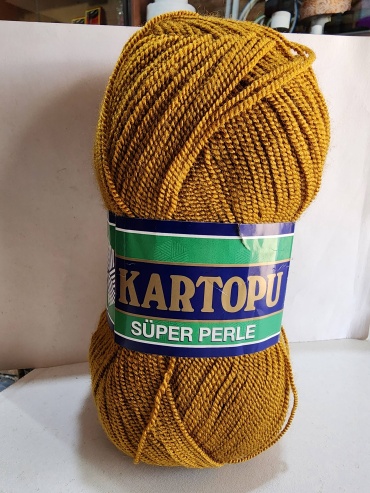 Моток Kartopu Super Perle 365 Горчичный 400 м 100 г