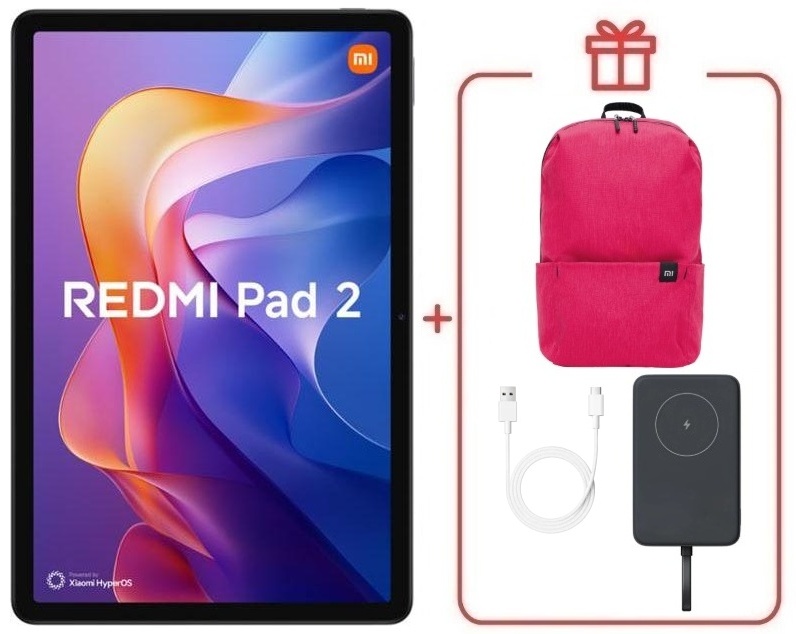 Планшет Xiaomi Redmi Pad 2 11 дюйм 8 Гб/256 Гб фиолетовый + подарок