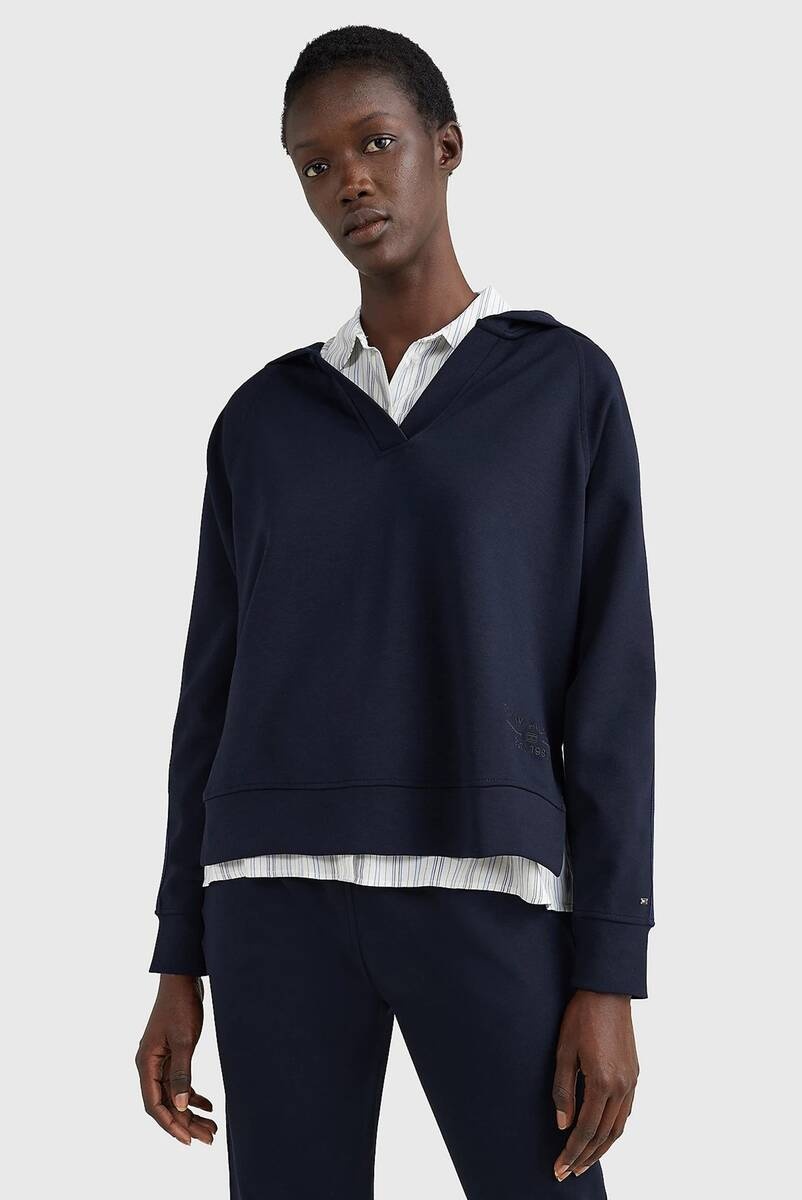 Худи Tommy Hilfiger синий