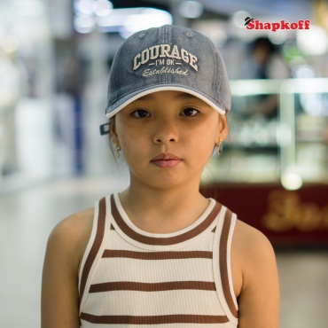 Бейсболка Shapkoff размер универсальный, серый, синий
