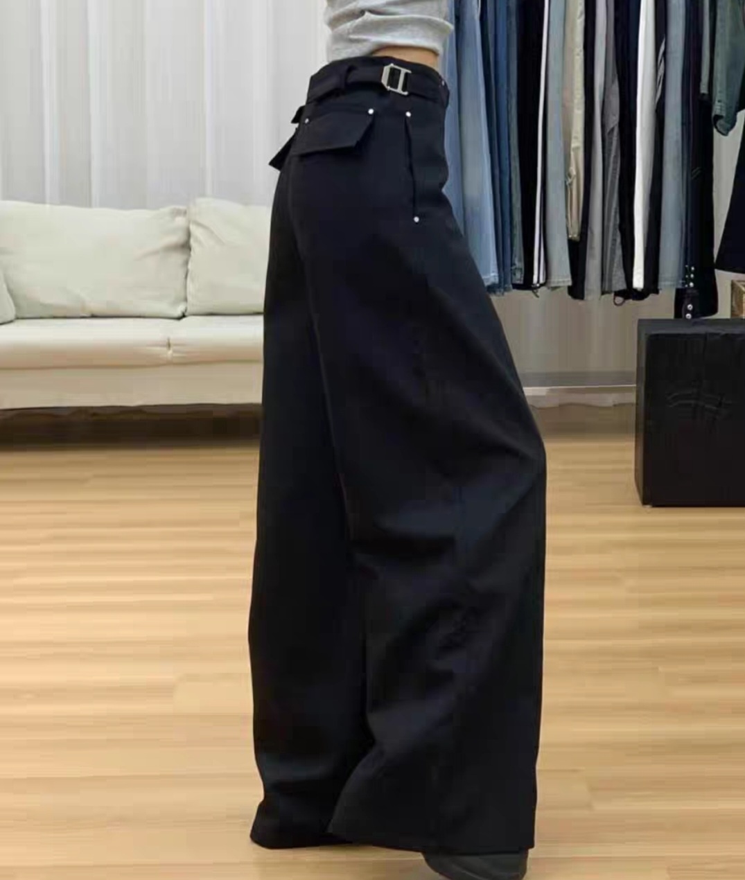 Повседневные брюки FASHION черный