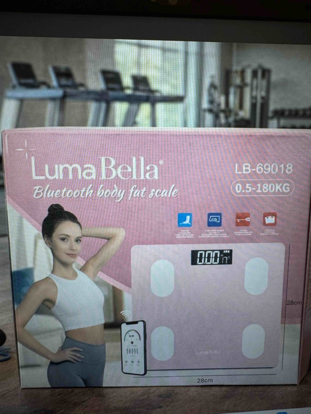 Напольные весы LumaBella электронные LB 69018 до 180 кг