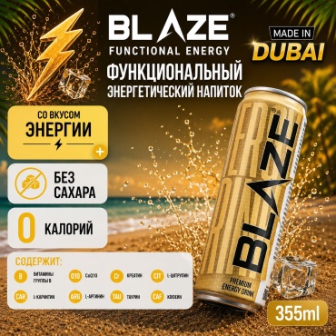BLAZE Functional Energy Энергетик 355 мл