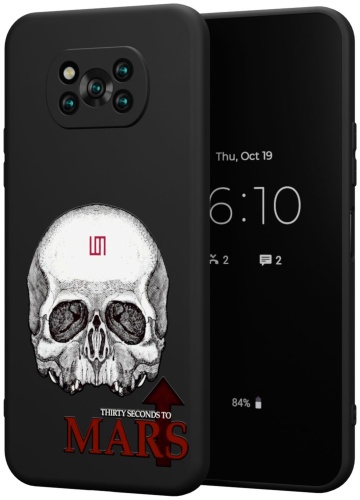 Чехол Mcover для Xiaomi POCO X3/X3 Pro рисунок