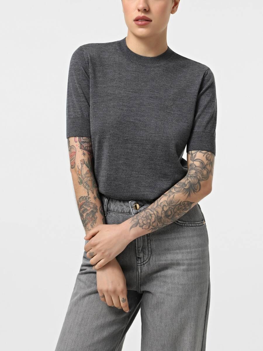 Футболка Emporio Armani темно-серый