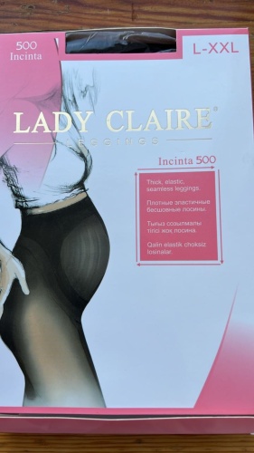 Лосины LADY CLAIRE черный