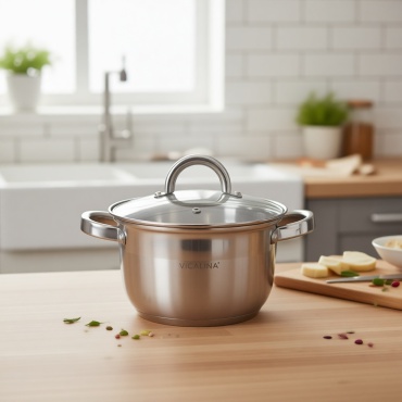 Кастрюля 1.5 л, Vicalina Stainless steel нержавеющая сталь