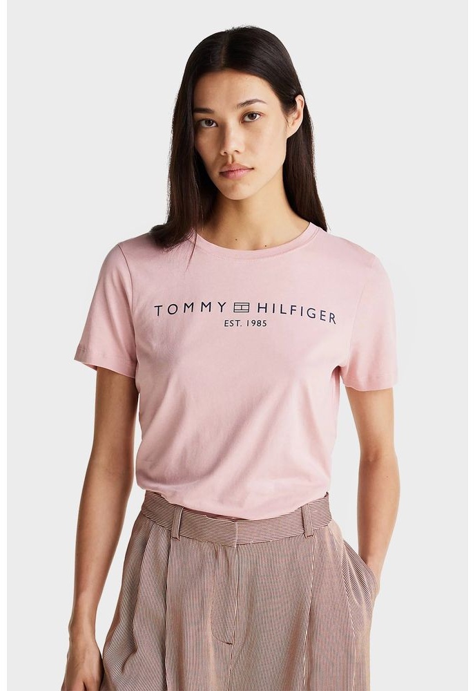 Футболка Tommy Hilfiger розовый