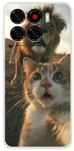 Чехол BAIKO для ZTE Blade A56 коричневый