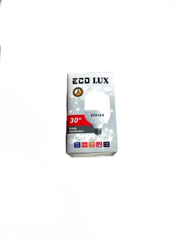 ECOLUX 30W E27, светодиодная, теплый белый