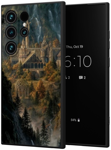 Чехол Mcover для Samsung Galaxy S24 Ultra рисунок