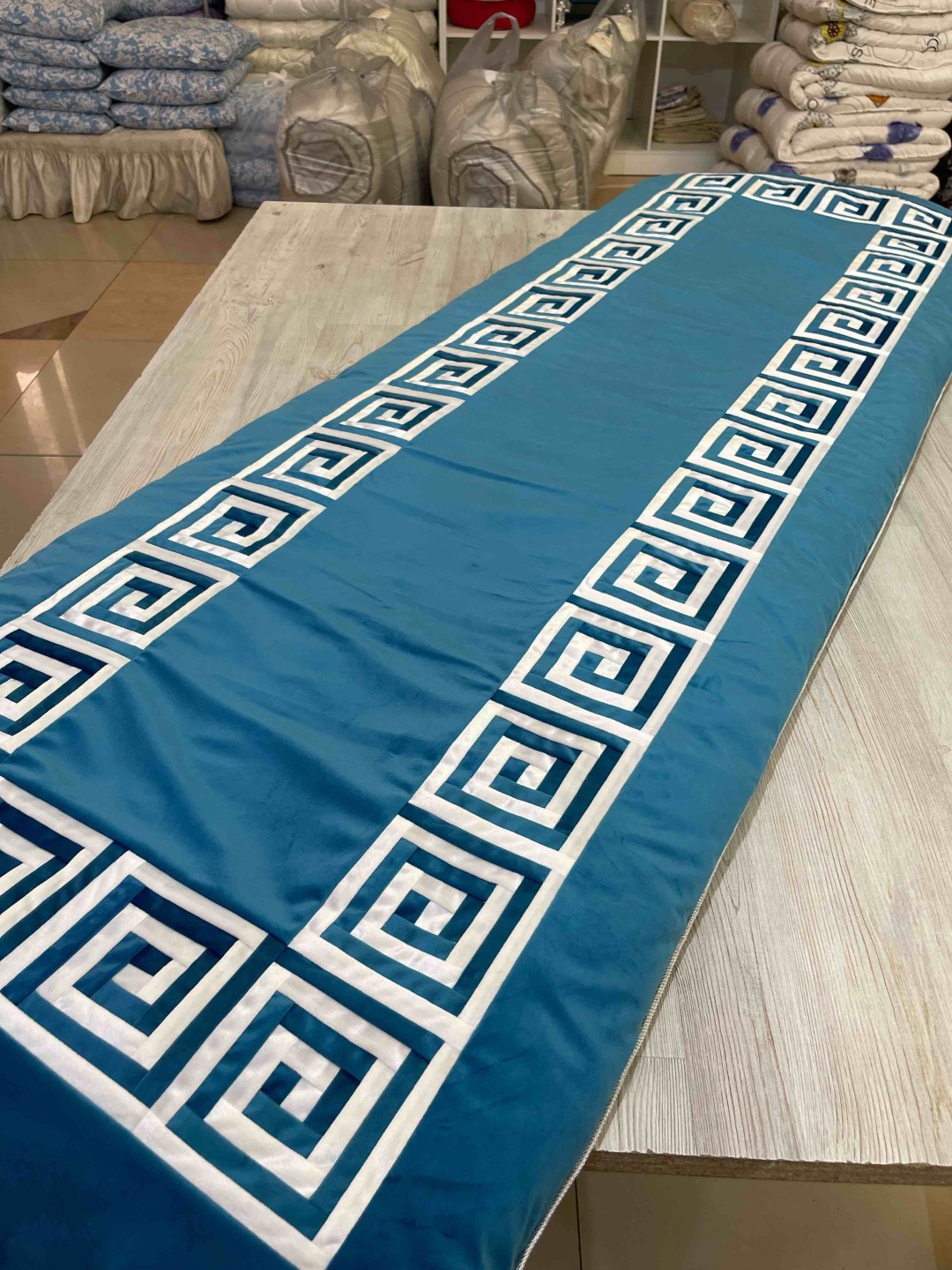 Samruk körpe корпе 230x80 см, вата, голубой