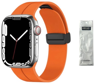 Ремешок MIRCASE для Apple Watch Series 10 оранжевый