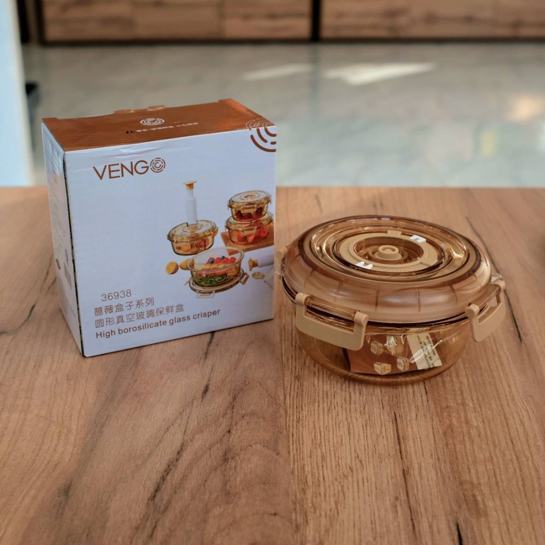 Vengo контейнер 36939 1 шт, силикон, жаропрочное стекло