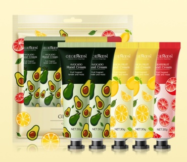 Gegemoon Colorful Fruit Moisturizing крем для рук 5 шт по 30 г