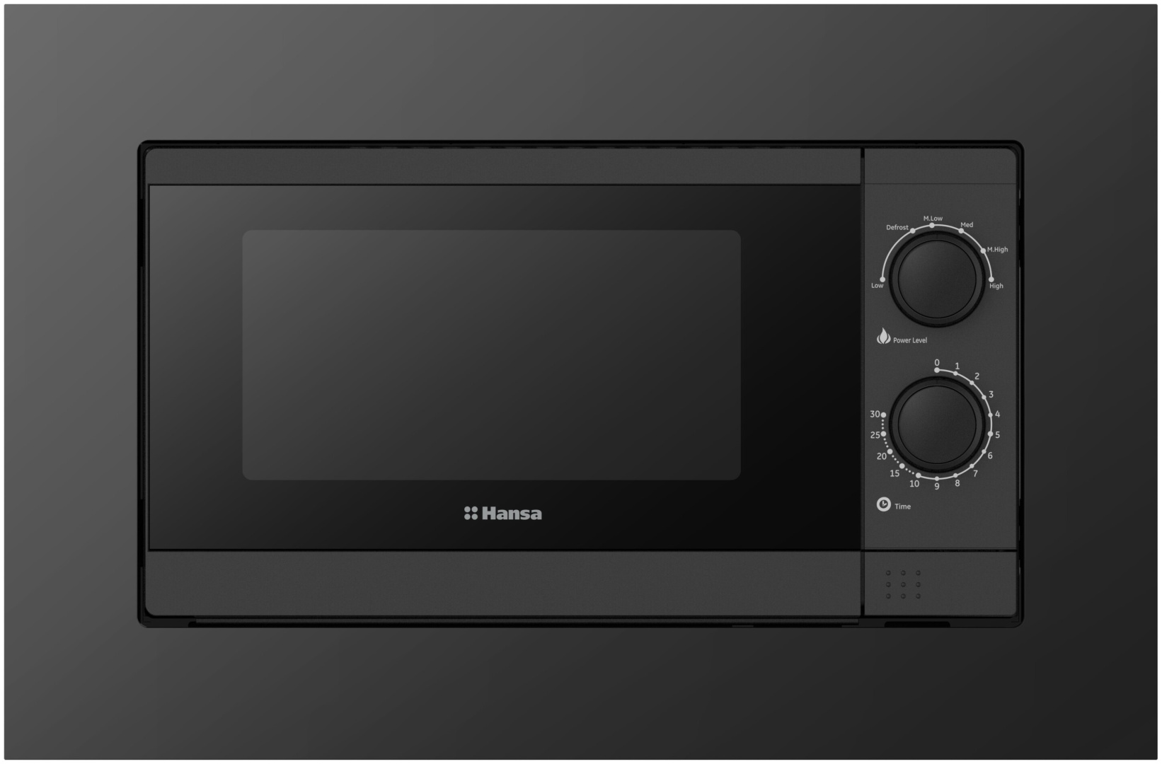 Микроволновая печь Hansa AMGB20M1BH черный