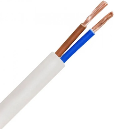 Кабель ПВС 2x1.5, 100 м