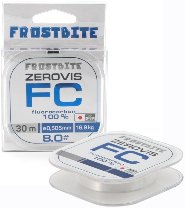 Леска Frostbite флюоркарбоновая NFB-ZVFC30-8.0 0.505 мм прозрачный