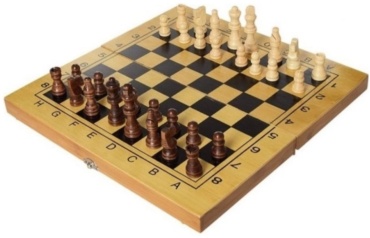 Шахматы,нарды и шашки 3 в 1 дерево 38x38 см