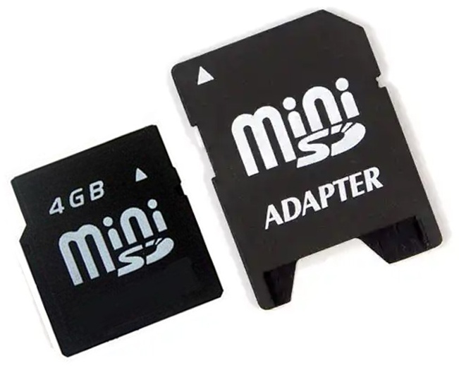Карта памяти OneFavor miniSD 65454-78546 4 Гб