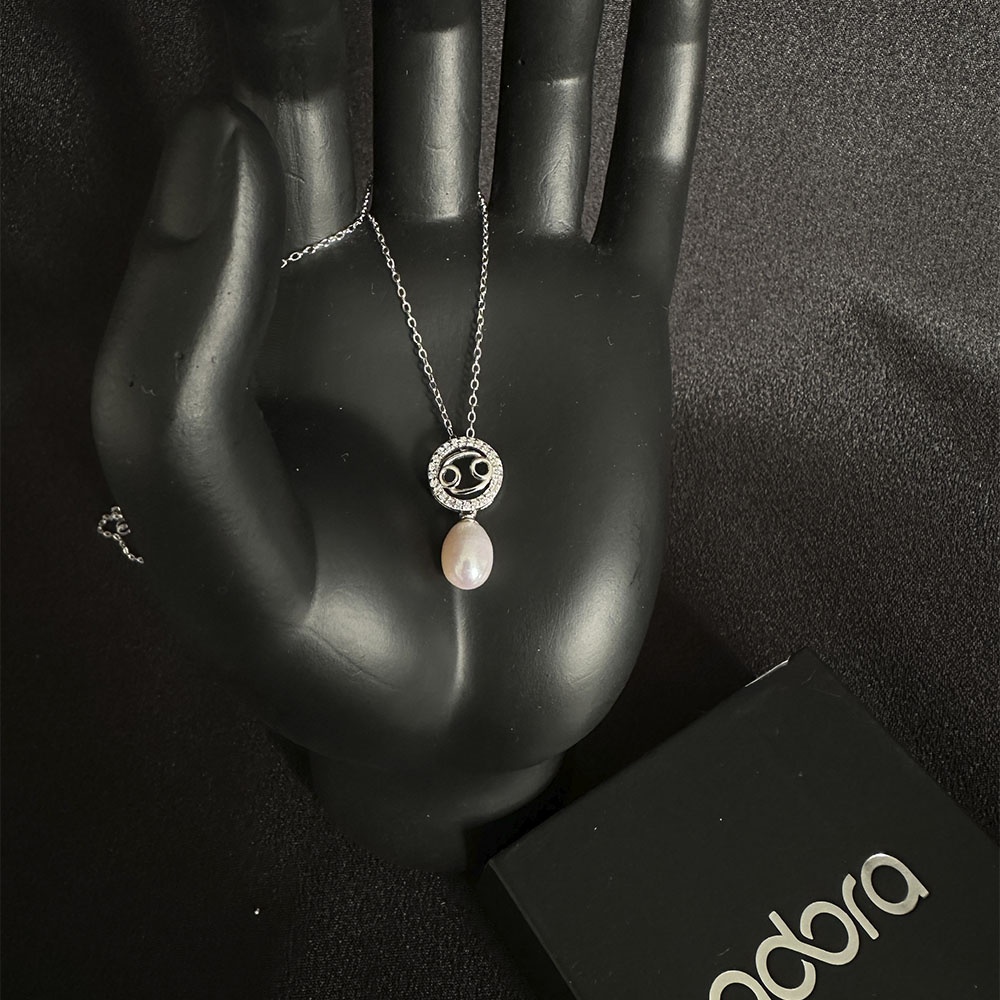 Колье Adora 790022275ad длина 46 см вес 2.3 г серебро, жемчуг