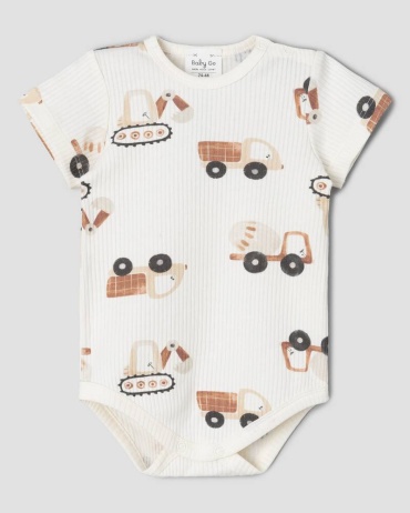 Боди Baby Go бежевый