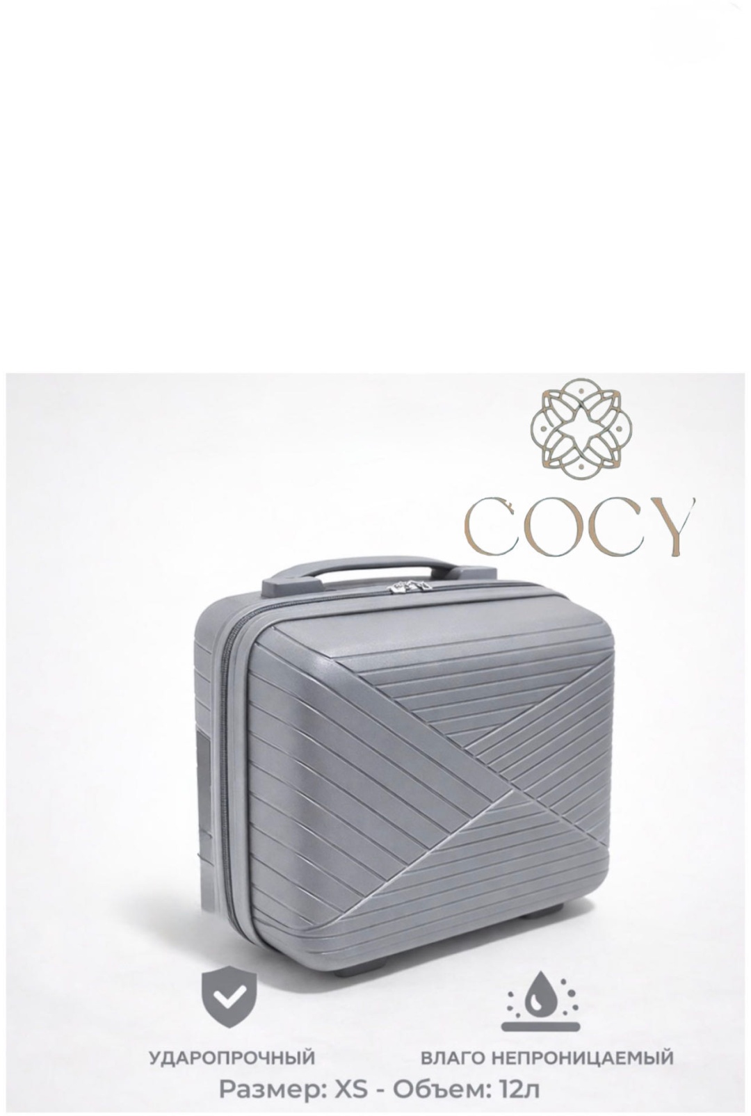 Кейс-пилот COCY BS-Кейс полипропилен 12 л серый