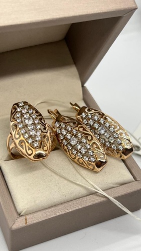 Diamond 818776027 вес 12.16 г золото, фианит