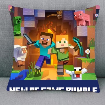 Подушка декоративная Minecraft 40x40 см, MC-12
