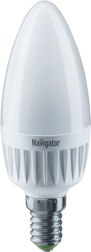 Navigator 7W E14, светодиодная, холодный белый