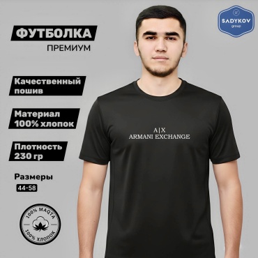 Футболка SADOFF AIX черный