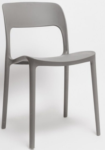 Комплект стульев ModiHome ЛЕО 7730, 85x42x47 см, серый 4 шт.
