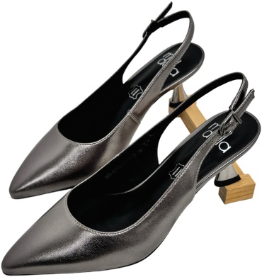 Босоножки Shoesmarket серебристый