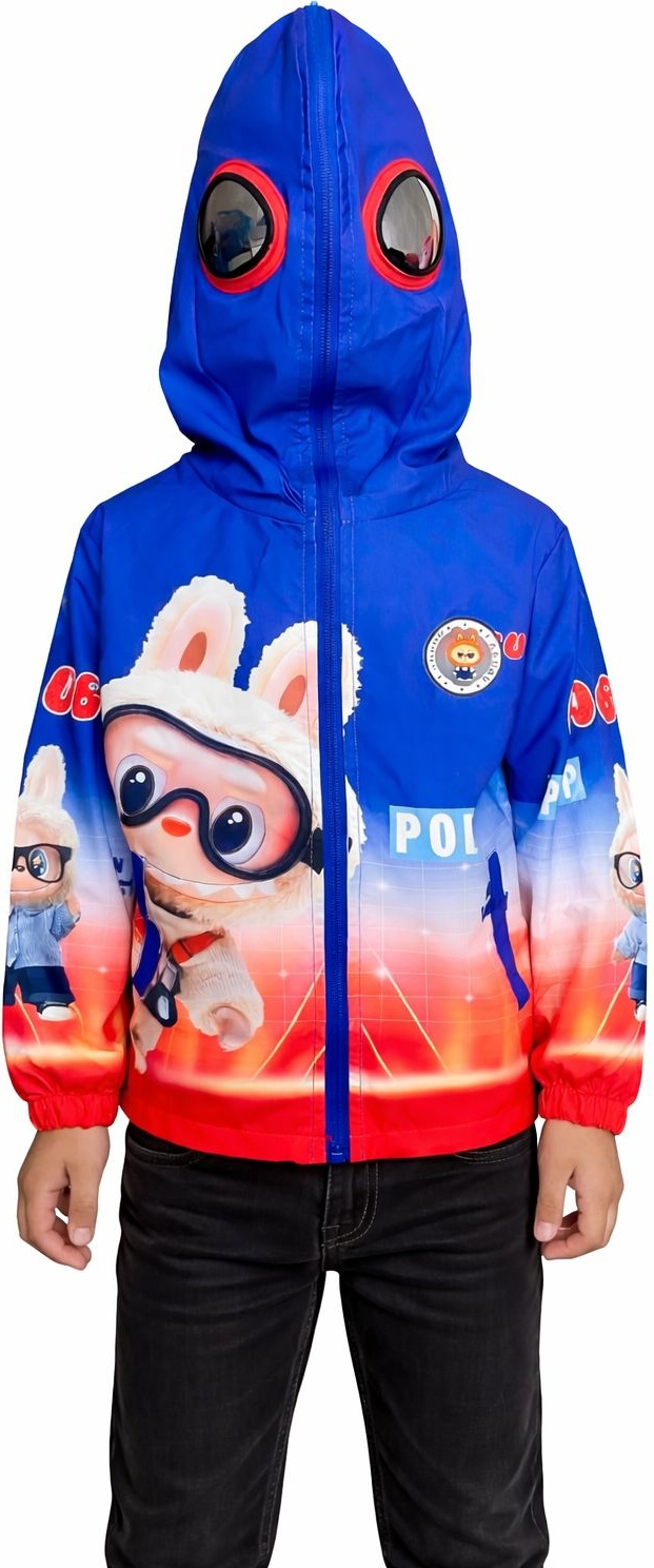 Ветровка kids Лабубу синий