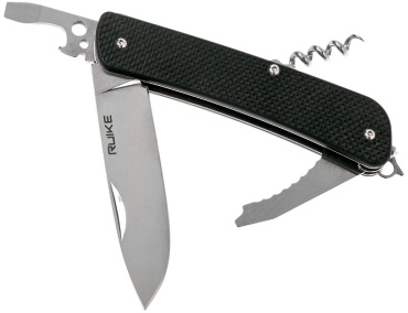 Нож Ruike CRITERION L21-B (12 функций) черный