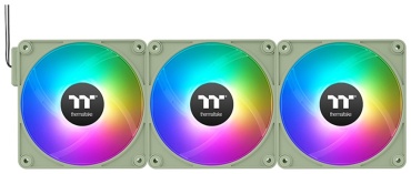 Thermaltake Thermaltake CT140 ARGB Sync PC Cooling Fan Matcha Green (3 pack)