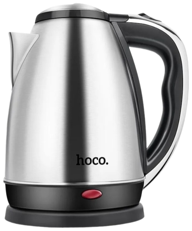 Электрочайник Hoco HJD03A стальной, черный