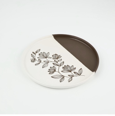 Тарелка Dolce Ceramo 21.7 см, 1 шт, керамика