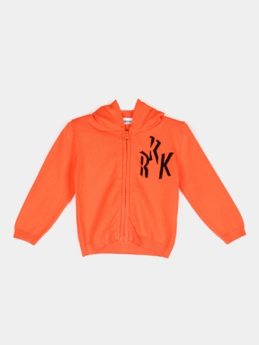Кардиган Bikkembergs kids оранжевый