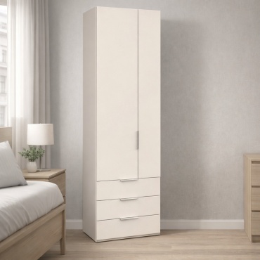 Распашной шкаф Шатура 490560 Soho FCH 01.DS, 69.2x232.6х40 см, бежевый