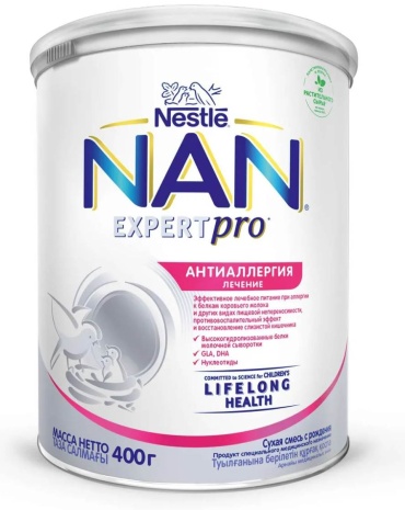 Nestlé NAN ExpertPro Антиаллергия с рождения 400 г