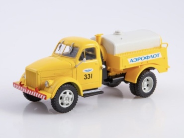 Легендарные грузовики СССР 82 МЗ-51М Авиационный помощник 1:43