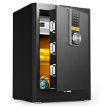 Сейф DELI 044-4043ES ключевой, электронный замок (420х610х360 мм)