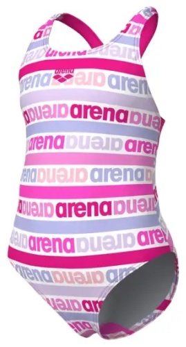 Слитный купальник Arena розовый