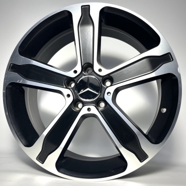 LVZ 5570 18 5x112 BM +46 7x18/5x112 D66.6 ET46 4 диска черный