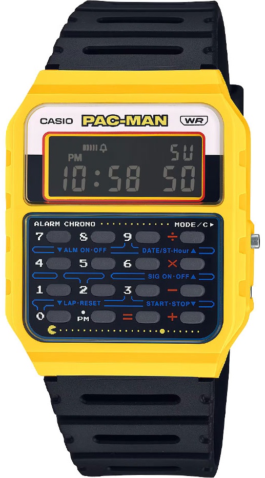 Кварцевые CASIO CA-53WPC-1BDR полимерный пластик
