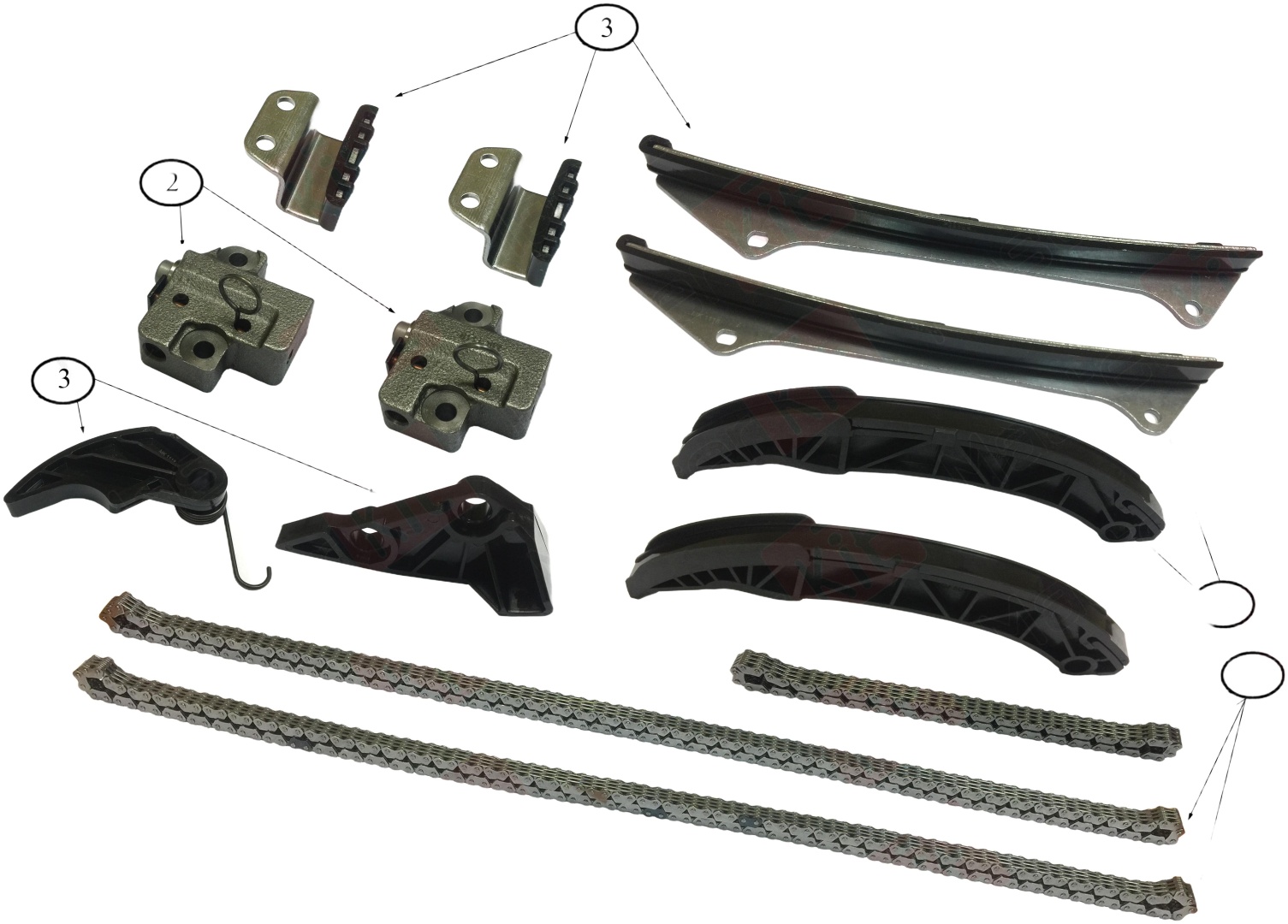 Master Kit цепь 77B0177K